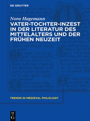 cover image of Vater-Tochter-Inzest in der Literatur des Mittelalters und der Frühen Neuzeit